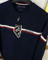 TOMMY HILFIGER SIGNATURE STRIPE WITH LOGO SWEATSHIRT